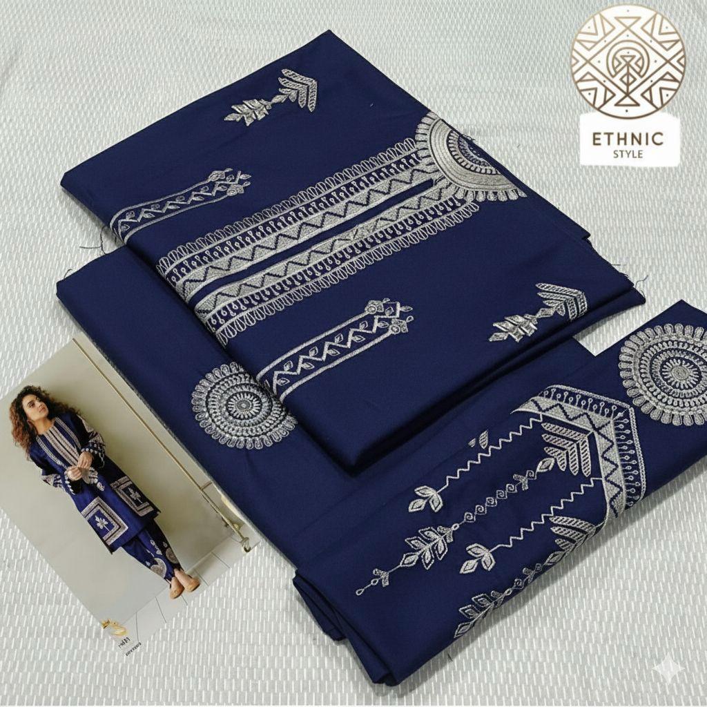 ETHNiC Dhanak Embroided 2 piece D-003