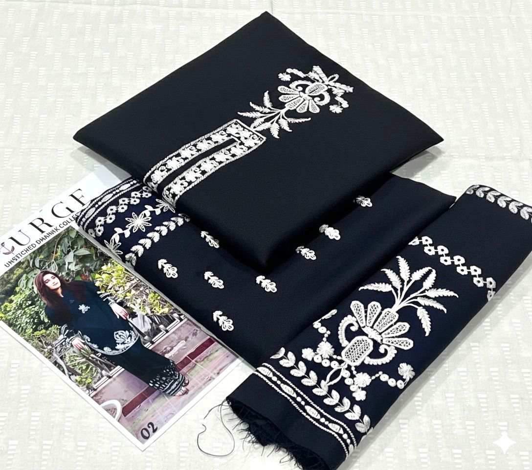 URGE Dhanak Embroided 2 piece D-004