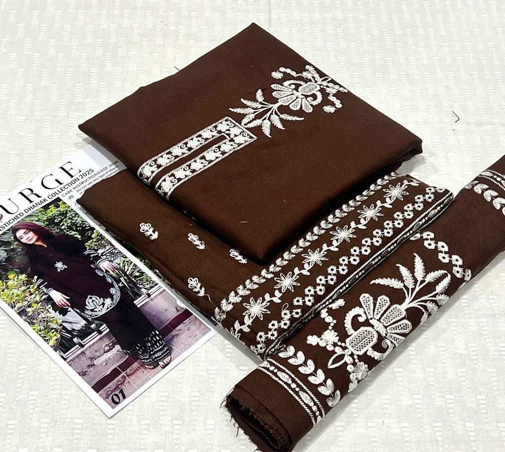 URGE Dhanak Embroided 2 piece D-005