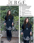 URGE Dhanak Embroided 2 piece D-006