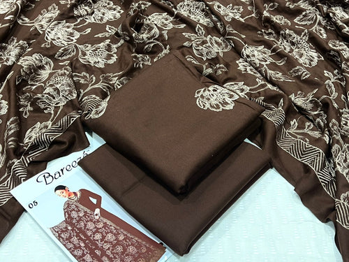 Bareeze Dhanak Embroidered 3piece D-001