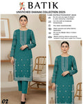 BATIK Dhanak Embroided 2 piece D-001