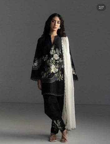 Coco Embroidered Lawn Unstitched 3 Piece - CCLZSL9A