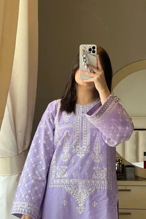 Bareeze Embroidered Lawn Winter 2 Piece Dress - J0880